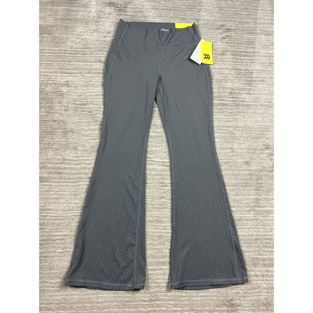 All in Motion Leggings Girls L 10/12 Houndstooth Everyday Soft Flare High Rise